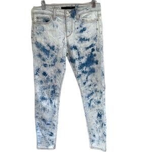 Joe’s Jeans The Skinny Acid Wash Tie Dye  Stretch Jean in Wonderland SZ 27